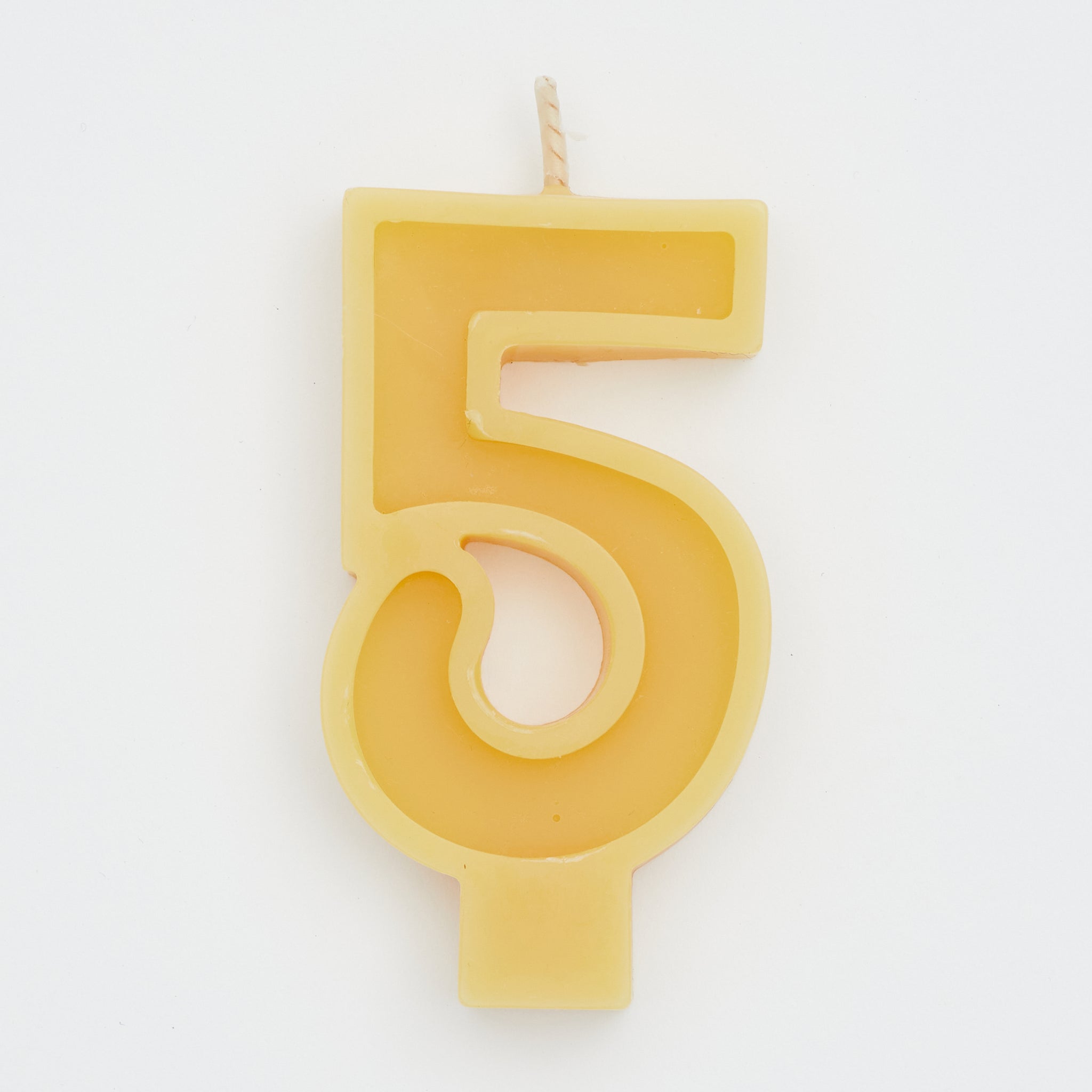 Blake & Mason Beeswax Celebration Number 5 Candles | made in Australia
