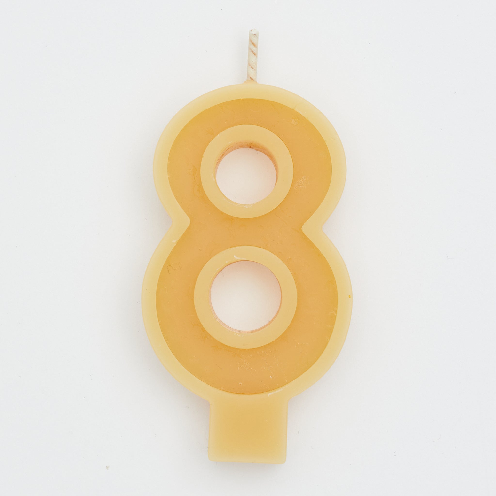 Blake & Mason Beeswax Celebration Number 8 Candles | made in Australia