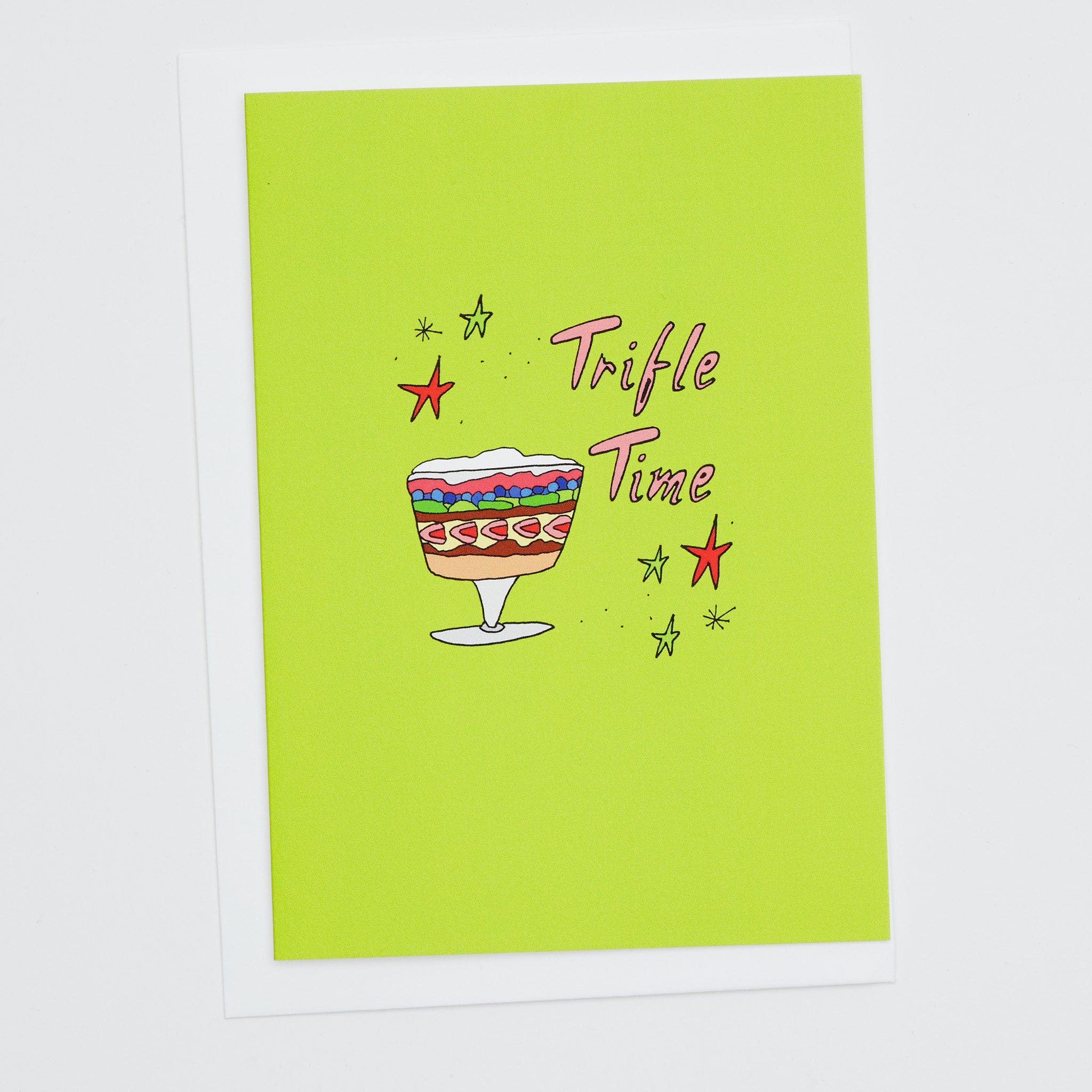 Trifle Time Christmas Greeting Card by Merri Cards | Designed and Made in Australia 
