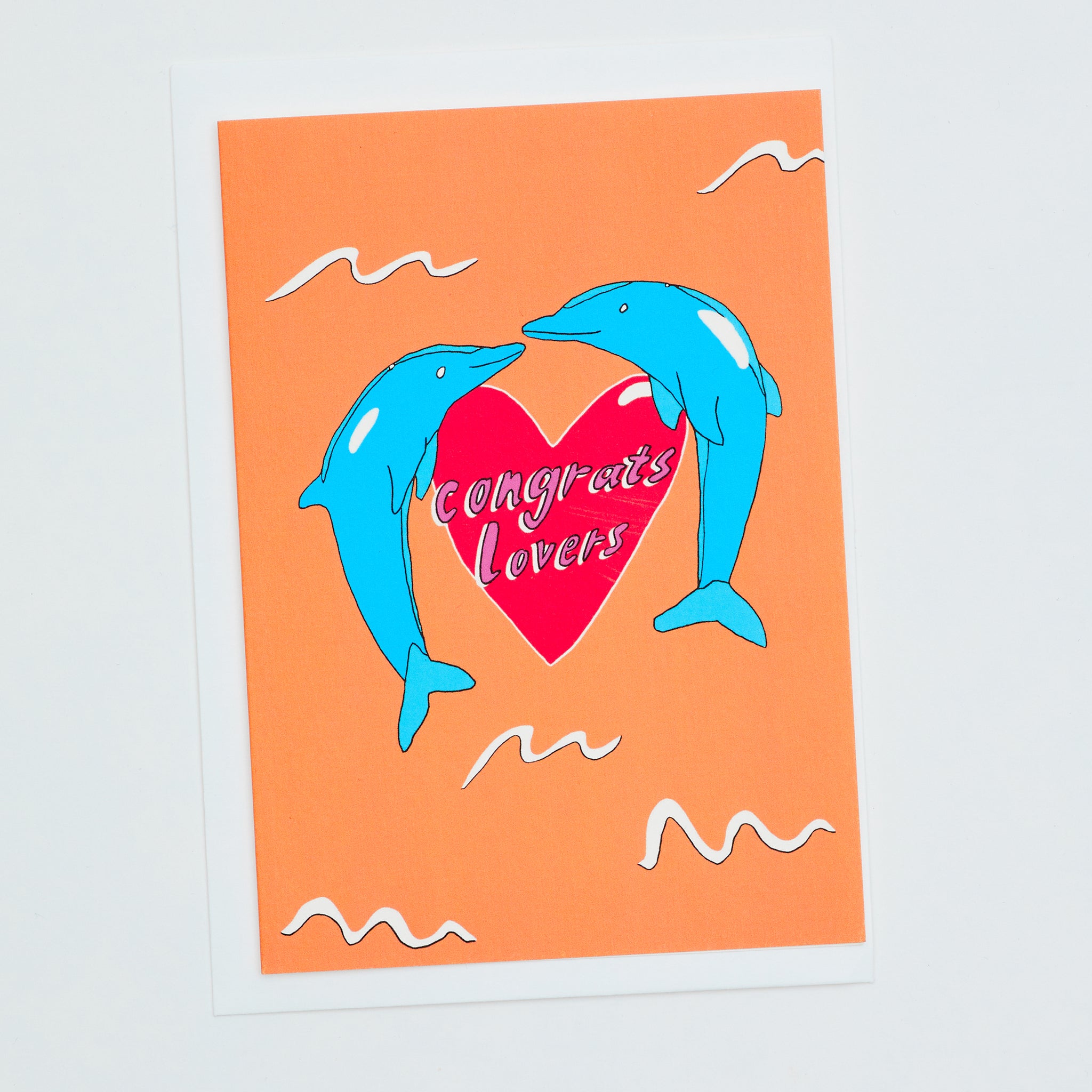 Congrats lovers | Australian made greeting card for weddings, engagements, celebrations of love