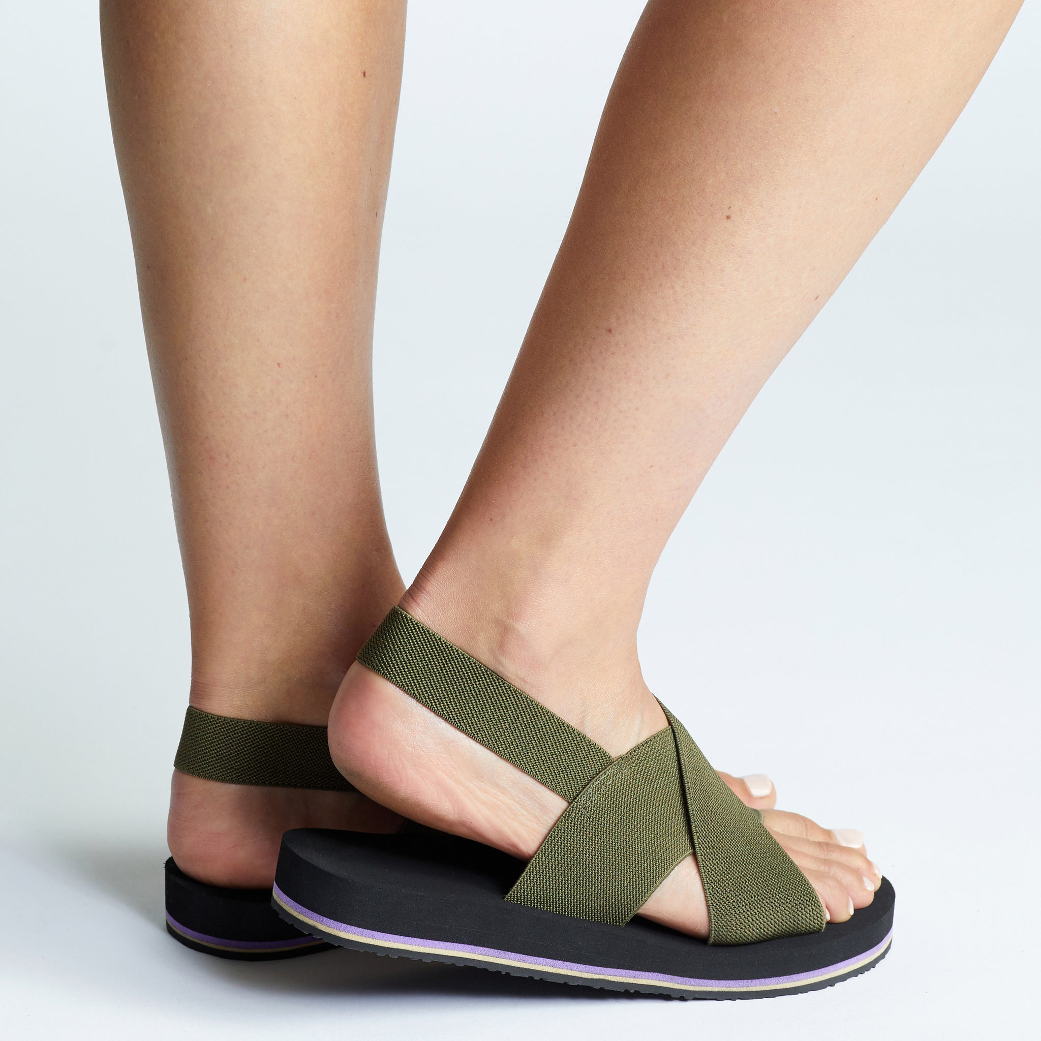Pieds Original Green Sandal | Australian made sandals